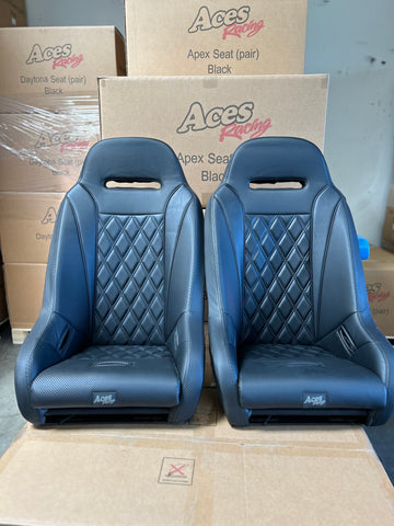 Black Apex Suspension Seats-WD-#107