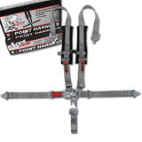 5 point harness silver grey