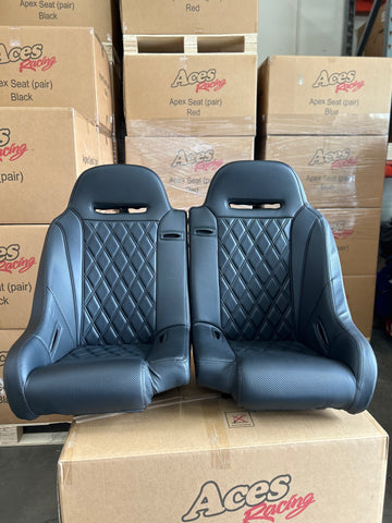 Black Apex Split Bench for RZR 1000/Turbo-WD-#119