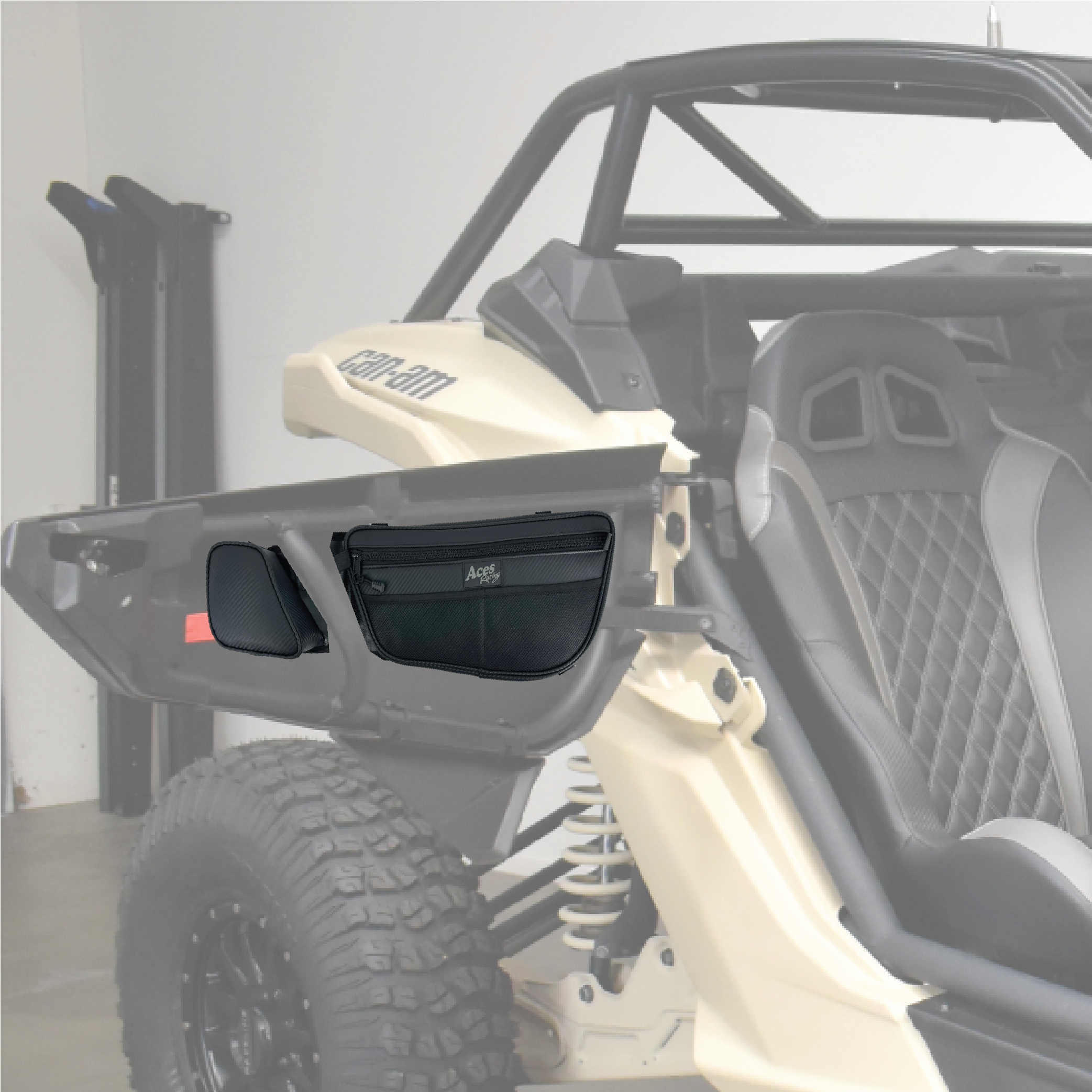 Canam X3 Door Bags (Pair) – Aces Racing Canam X3 Door Bags (Pair) – Aces Racing