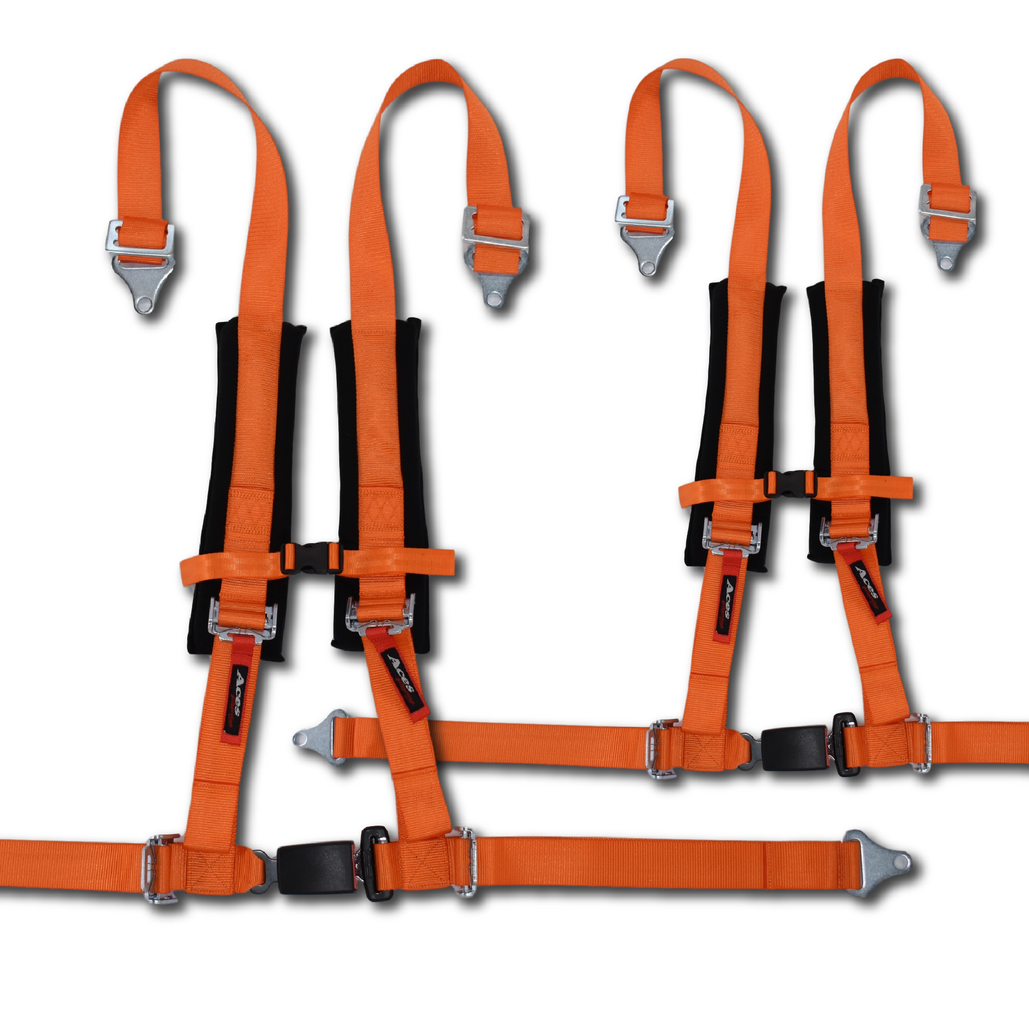 Pair) Point Harness Ez- Buckle – Aces Racing - Main Image