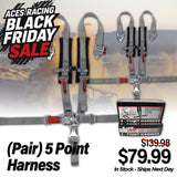 (Pair) 5 Point Harness - 2 Inch Webbing