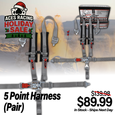 (Pair) 5 Point Harness - 2 Inch Webbing