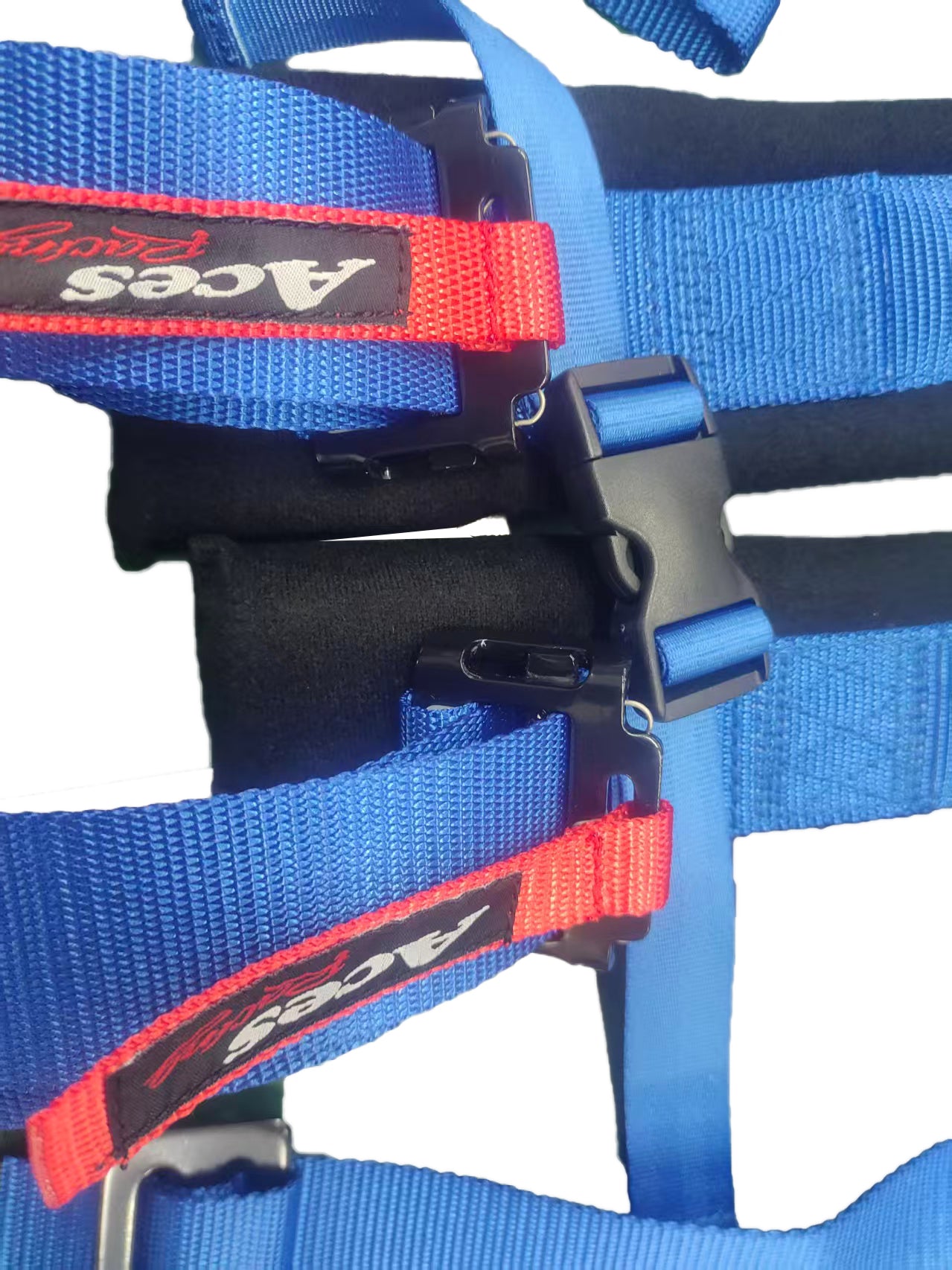 4-Point Harness – Latch & Link Buckle – Aces Racing