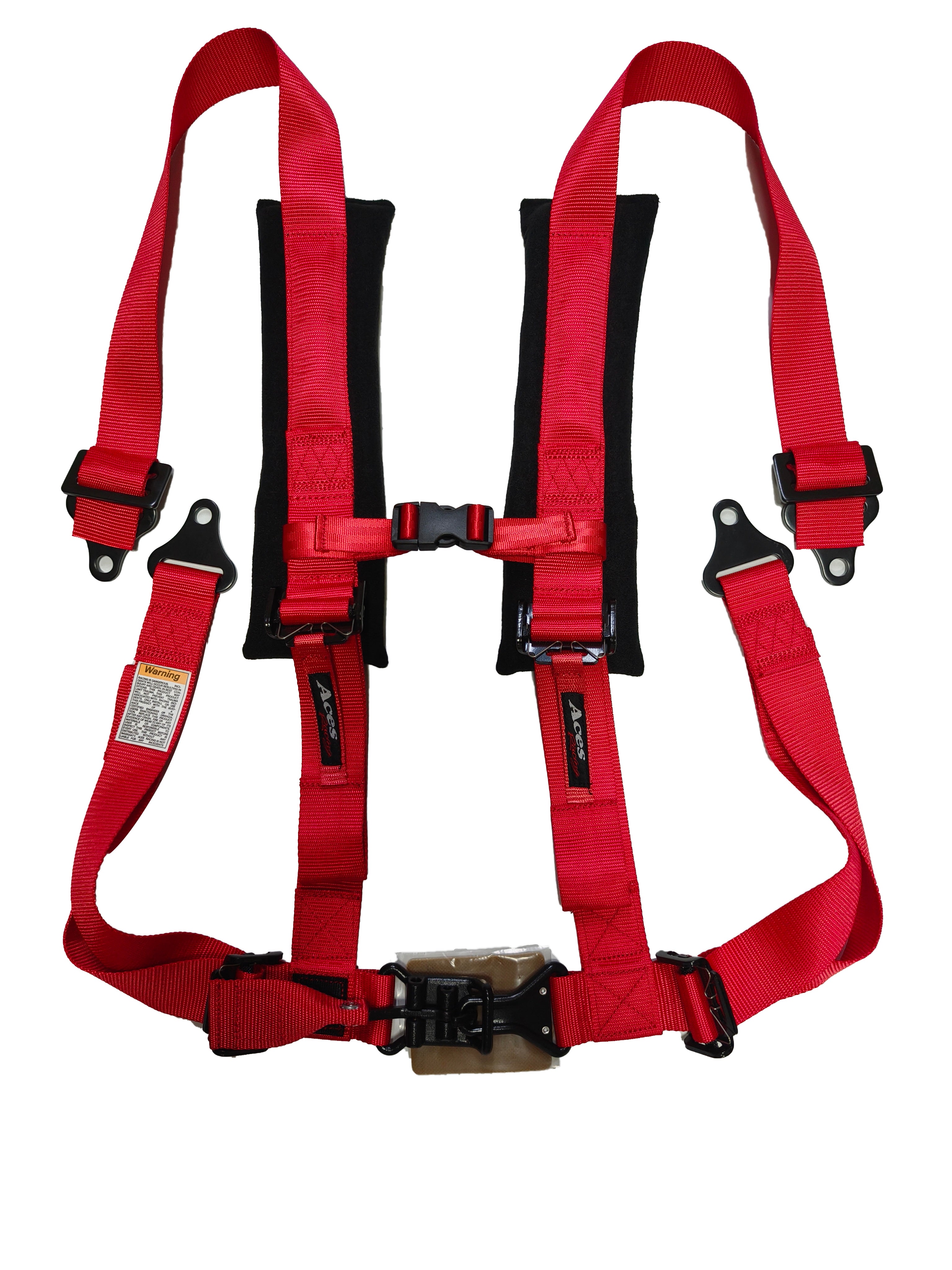 4-Point Harness – Latch & Link Buckle – Aces Racing