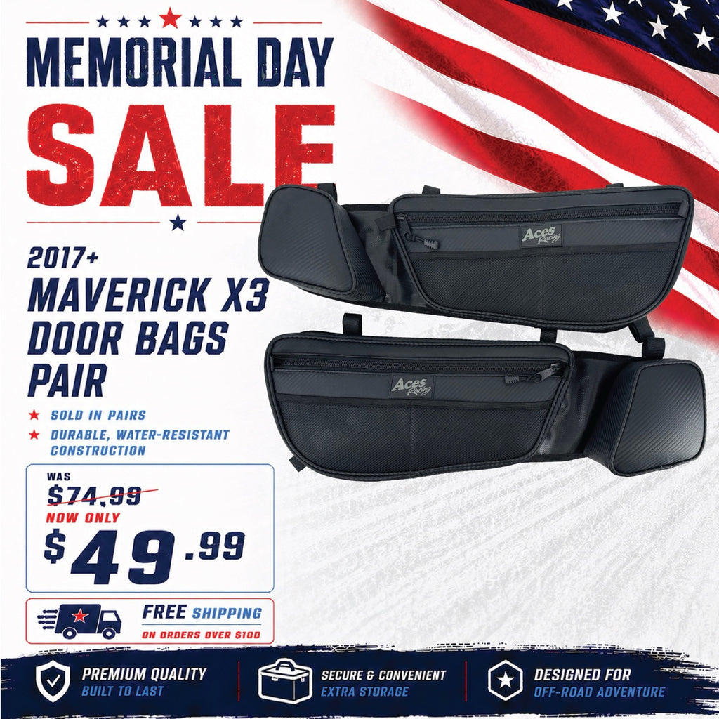 Canam X3 Door Bags (Pair) – Aces Racing