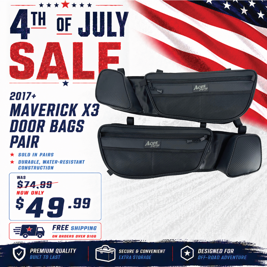 Canam X3 Door Bags (Pair) – Aces Racing