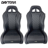 Carbon Edition Daytona Bench Seat Bundle (with Harnesses) RZR 1000/Turbo
