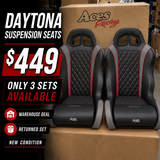 (Red)  Daytona Suspension Seat WD-179
