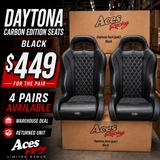 (Black) Carbon Edition Daytona Suspension Seat WD-144