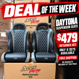 (Grey)  Daytona Suspension Seats WD-190