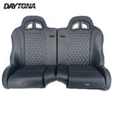 Carbon Edition Daytona Bench Seat Bundle (with Harnesses) RZR 1000/Turbo