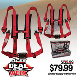 (Pair) 4 Point Harness - Latch and Link Style