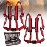 (Pair) 4 Point Harness - Latch and Link Style