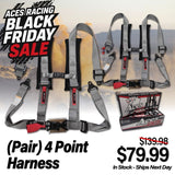 (Pair) 4 Point Harness - Latch and Link Style