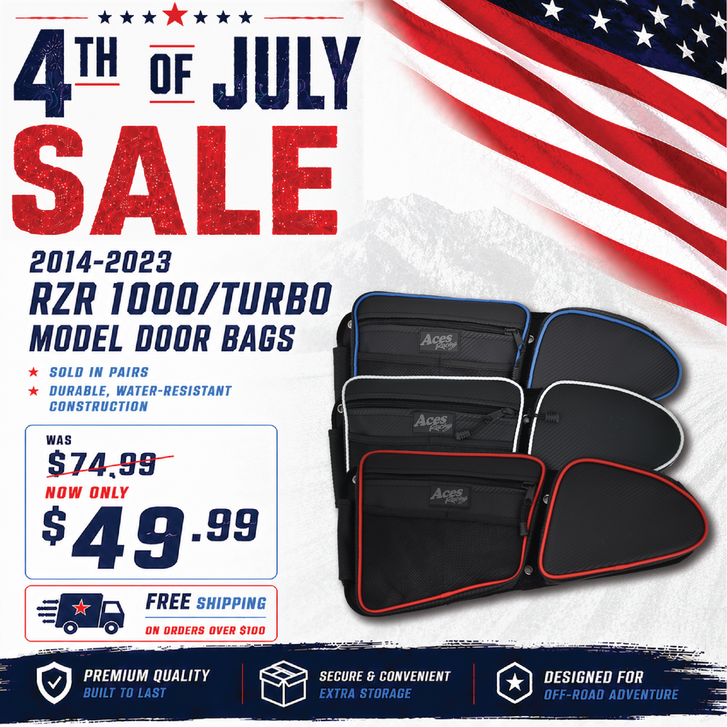 RZR 1000/Turbo Door Bags Front (Pair) – Aces Racing RZR 1000/Turbo Door Bags Front (Pair) – Aces Racing