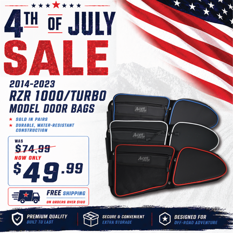 RZR 1000/Turbo Door Bags Front (Pair)
