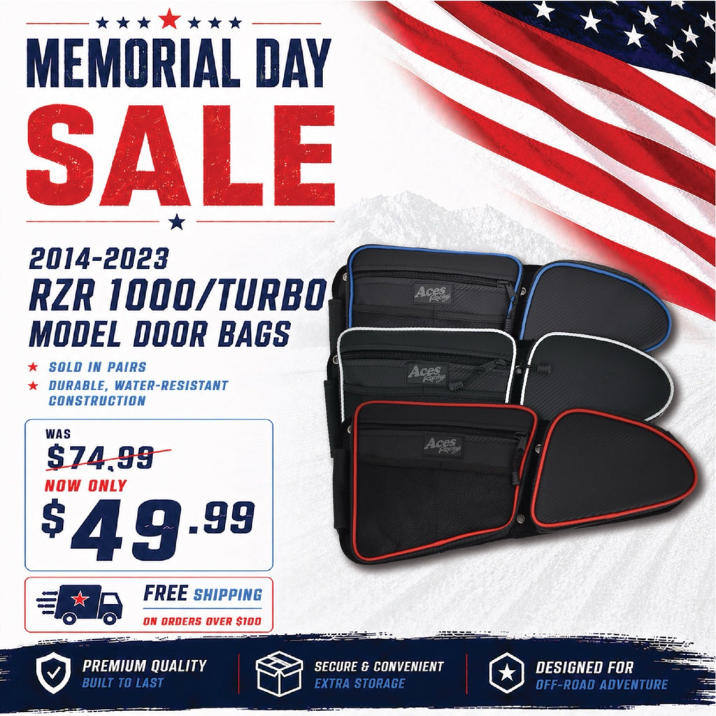 RZR 1000/Turbo Door Bags Front (Pair) – Aces Racing