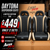 (Tan) Limited Edition Daytona Suspension Seat WD-177