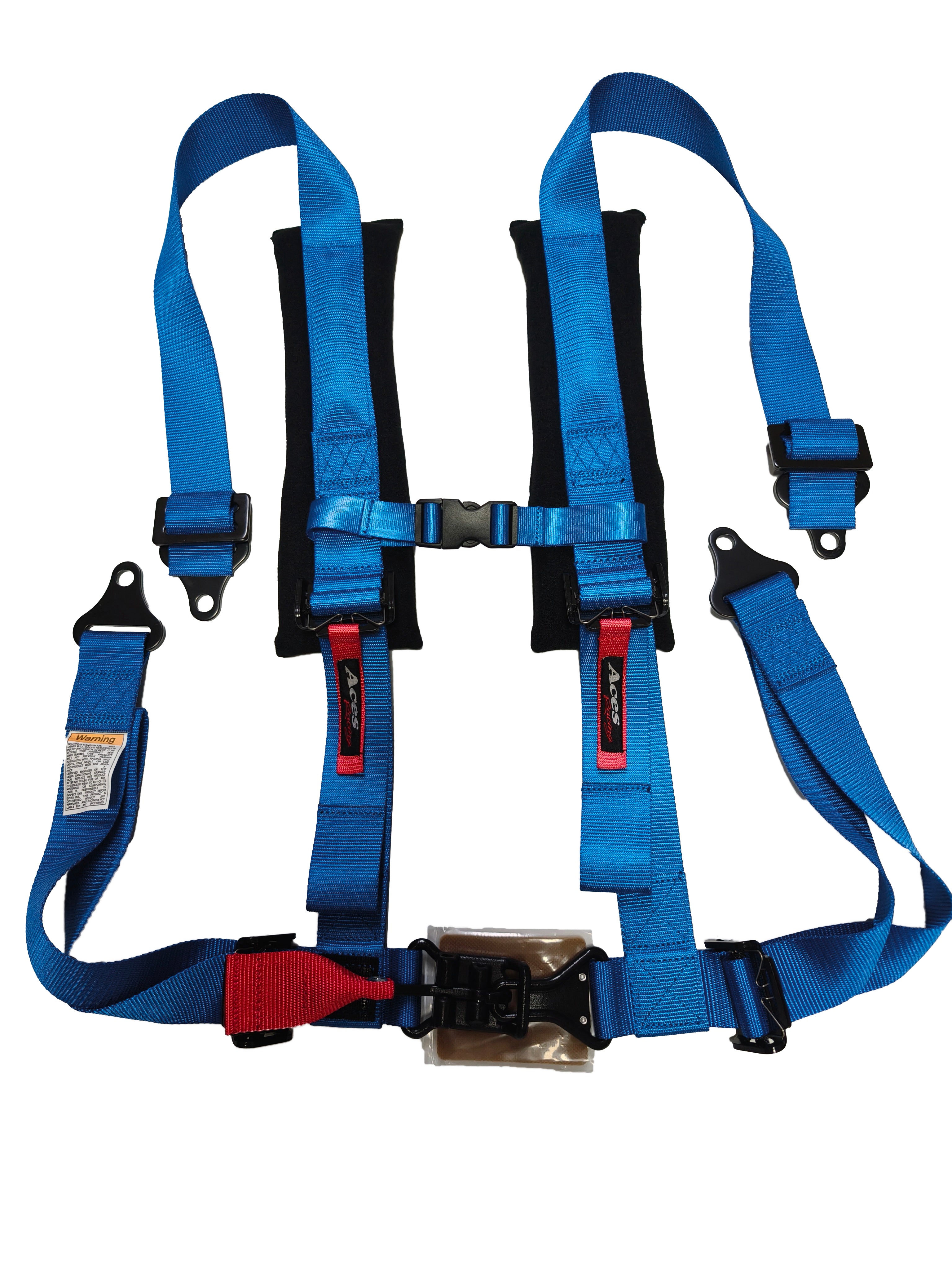 4-Point Harness – Latch & Link Buckle – Aces Racing