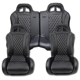Carbon Edition Daytona Seats and Bench Seat Bundle RZR 1000/Turbo