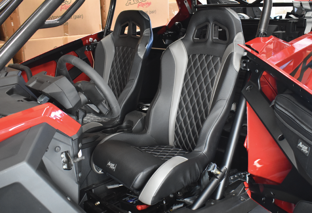 SxS Daytona Suspension Seats RZR YXZ X3 Wildcat Aces Racing