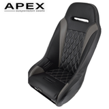 (Grey) Apex Seats (Harness Bundle)