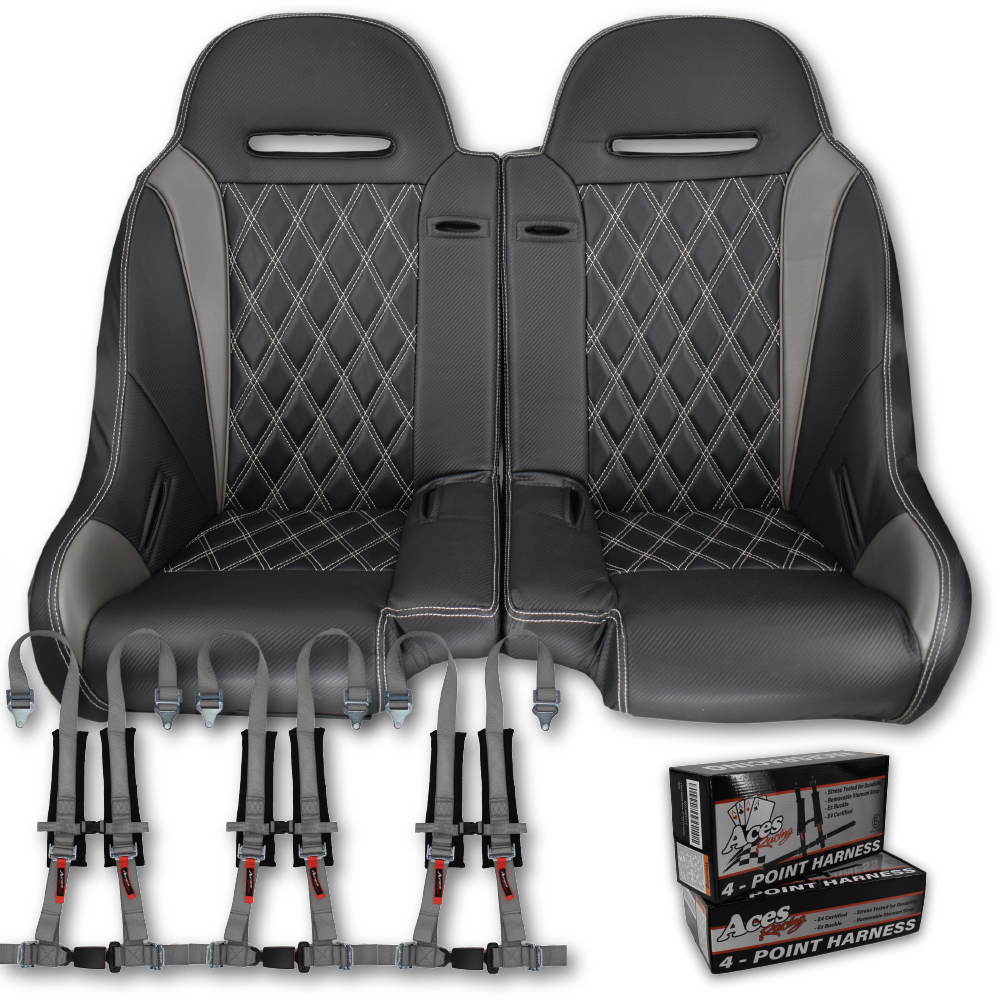 Front/Rear Split Bench Seat RZR 1000/Turbo Aces Racing