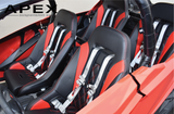 (Red) Apex Suspension Seats (Harness Bundle)