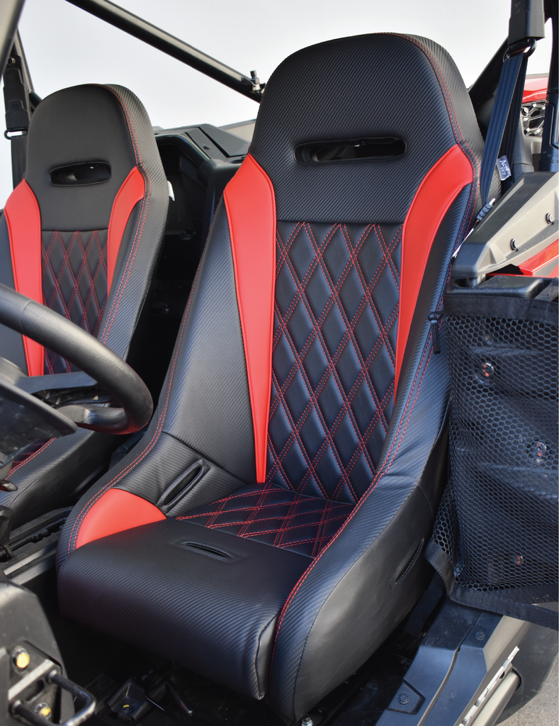 (Red) Apex Suspension Seats Aces Racing