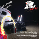 400 Combination Deluxe Lighted Whips
