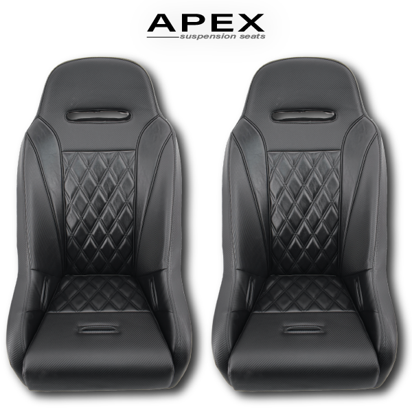 ⭐︎JASS⭐︎ Black) Apex Suspension Seats – Aces Racing