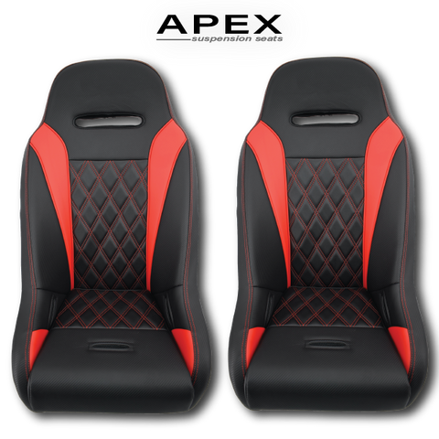(Red) Apex Suspension Seats