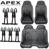 Apex Bench Seat Bundle (with Harnesses)