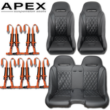 Apex Bench Seat Bundle (with Harnesses)