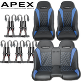 Apex Bench Seat Bundle (with Harnesses)