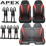 Apex Bench Seat Bundle (with Harnesses)