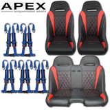 Apex Bench Seat Bundle (with Harnesses)