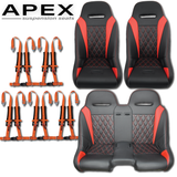 Apex Bench Seat Bundle (with Harnesses)