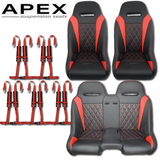 Apex Bench Seat Bundle (with Harnesses)