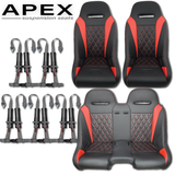 Apex Bench Seat Bundle (with Harnesses)