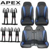 Apex Bench Seat Bundle (with Harnesses)