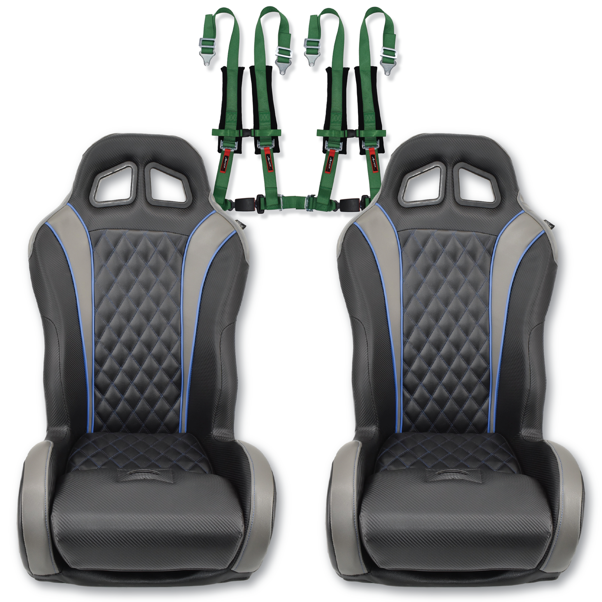 Carbon Edition Daytona Seats (With Harnesses)