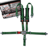 5 point harness green