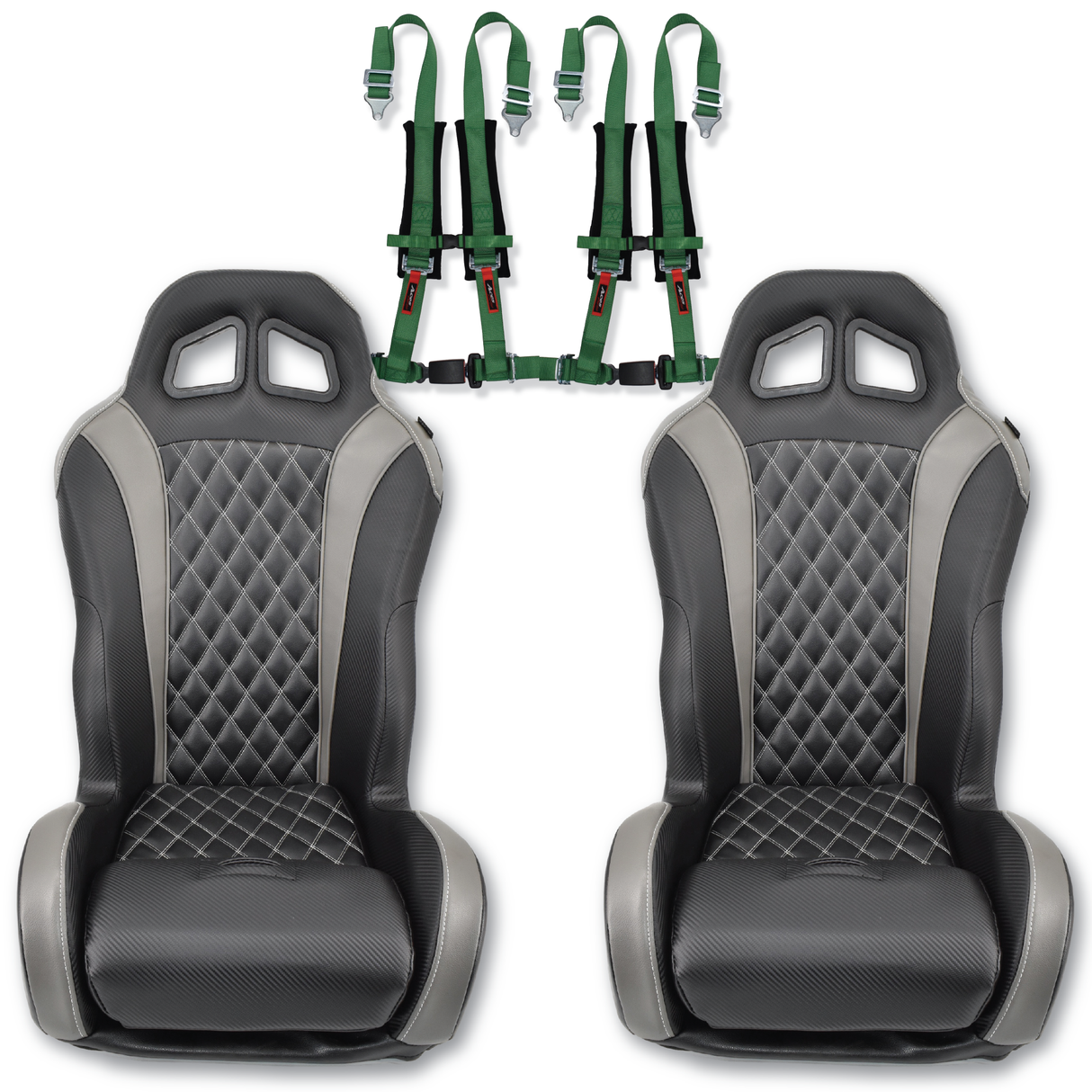 Carbon Edition Daytona Seats (With Harnesses)