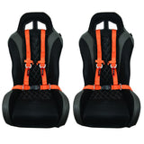Carbon Edition Daytona Bench Seat Bundle (with Harnesses) RZR 1000/Turbo