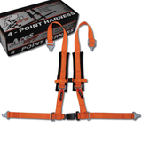 4 point harness orange 