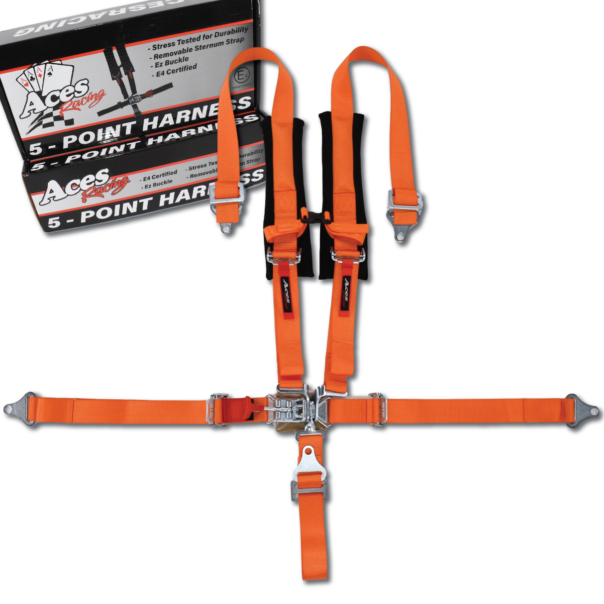 5 Point Harness Orange 