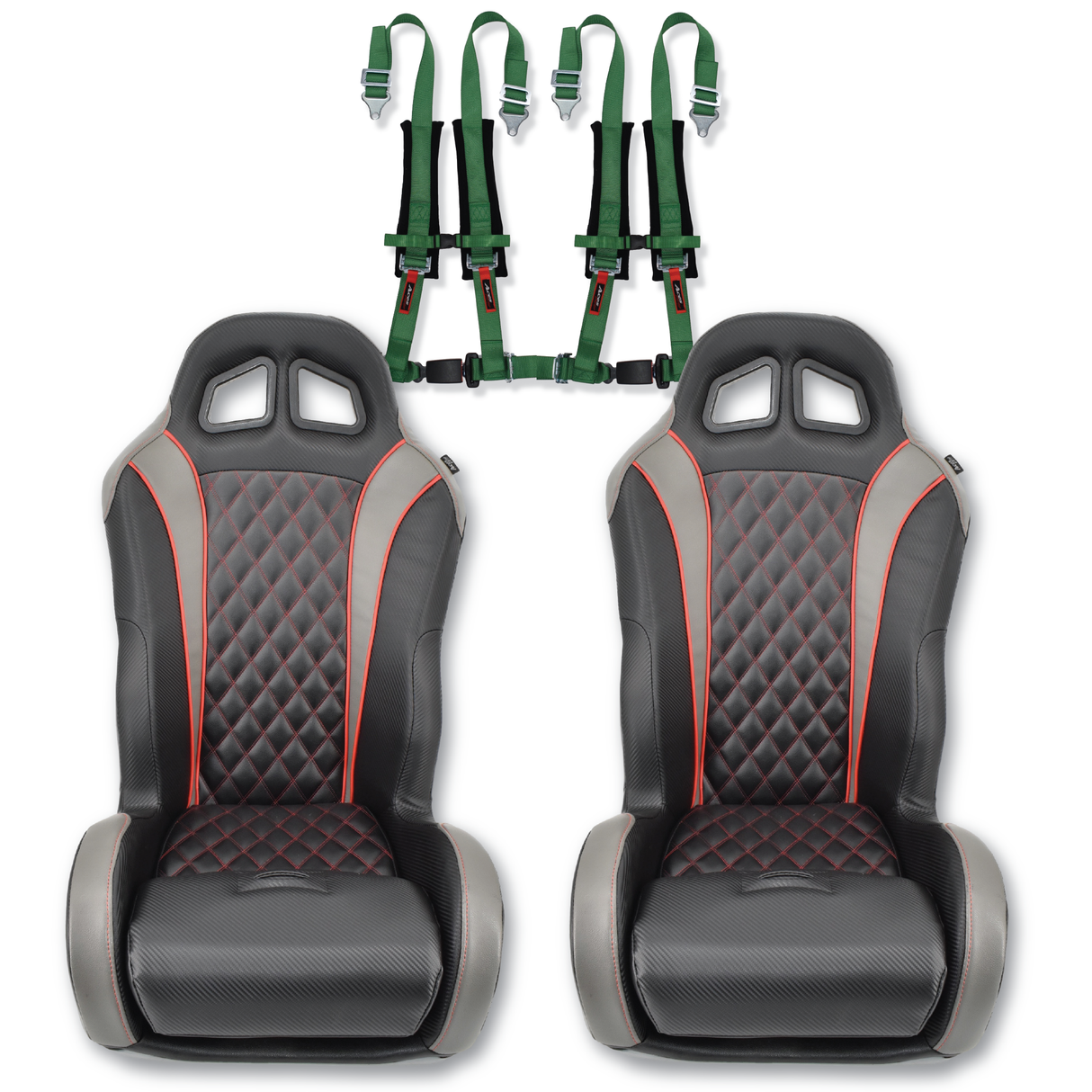 Carbon Edition Daytona Seats (With Harnesses)