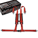 4 point harness red 